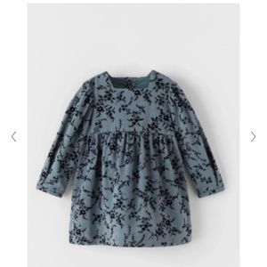 Zara 12-18month Beautiful blue dress